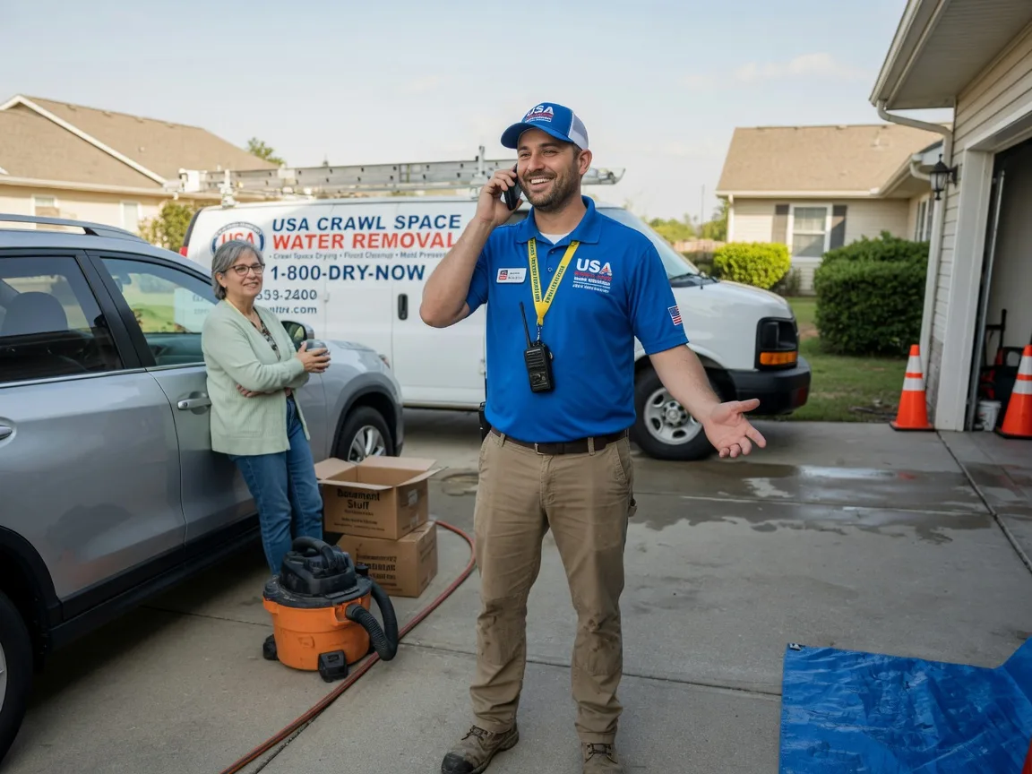 Crawl Space Water Removal Headrick, OK FAQs